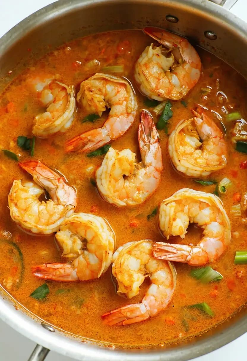 Receita de Curry de Camarão com Coco Fácil