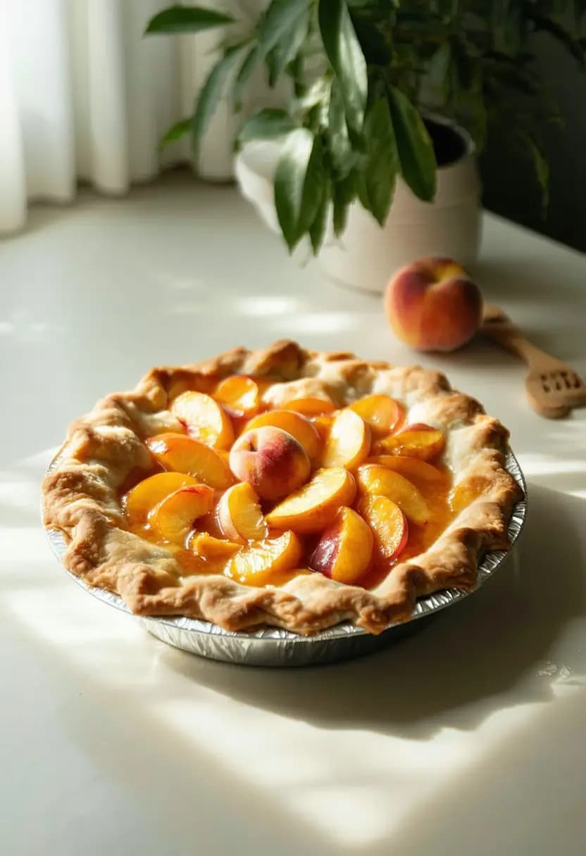 Receita de Torta Fácil de Pêssego