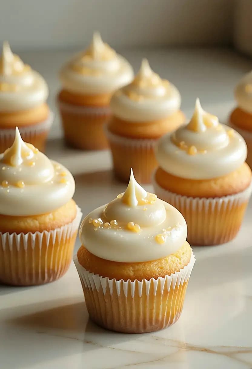 Receita de Cupcakes de Baunilha Fácil