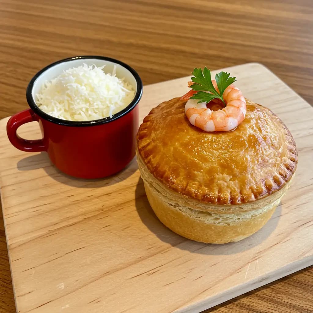 Receita de Empadão de Camarão