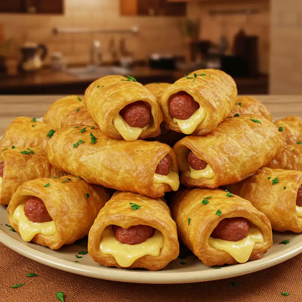 Receita de Enrolado de calabresa