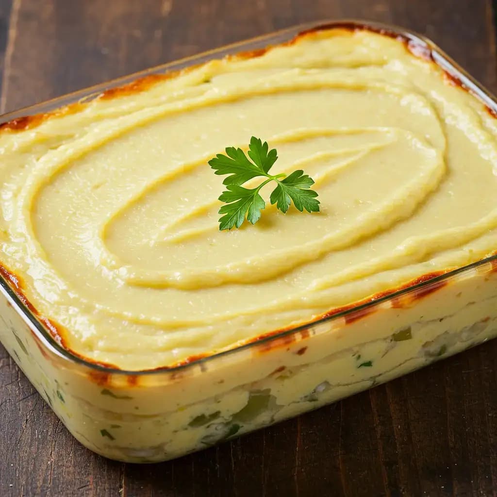 Receita de Escondidinho de Merluza