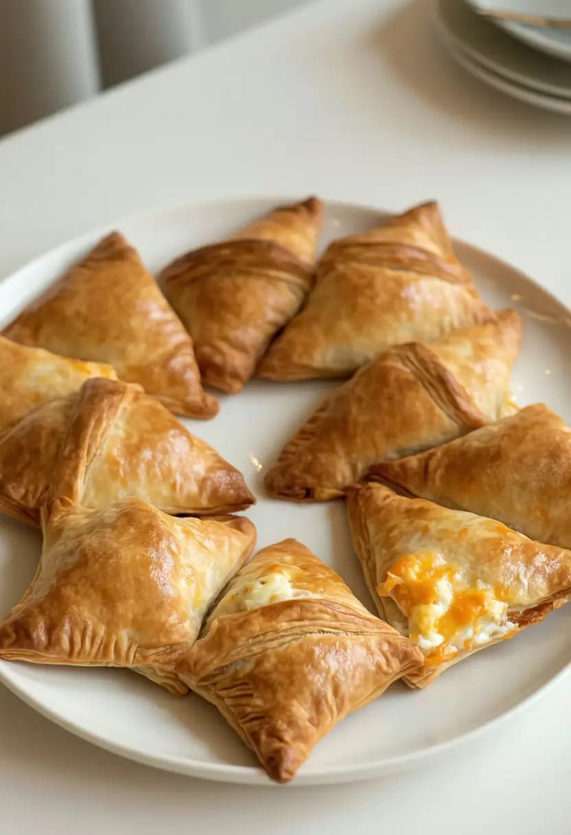 Receita de Esfiha de Queijo