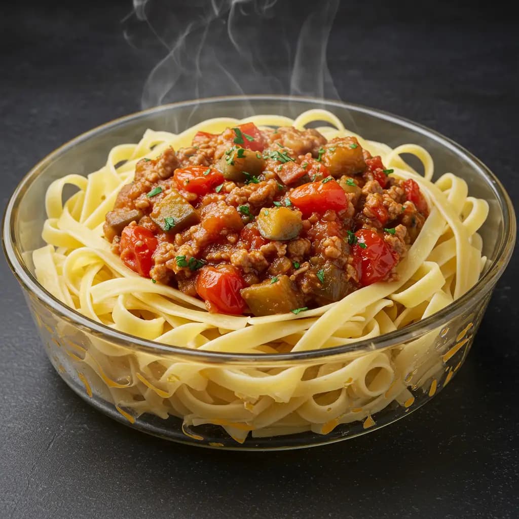Receita de Espaguete à Matriciana