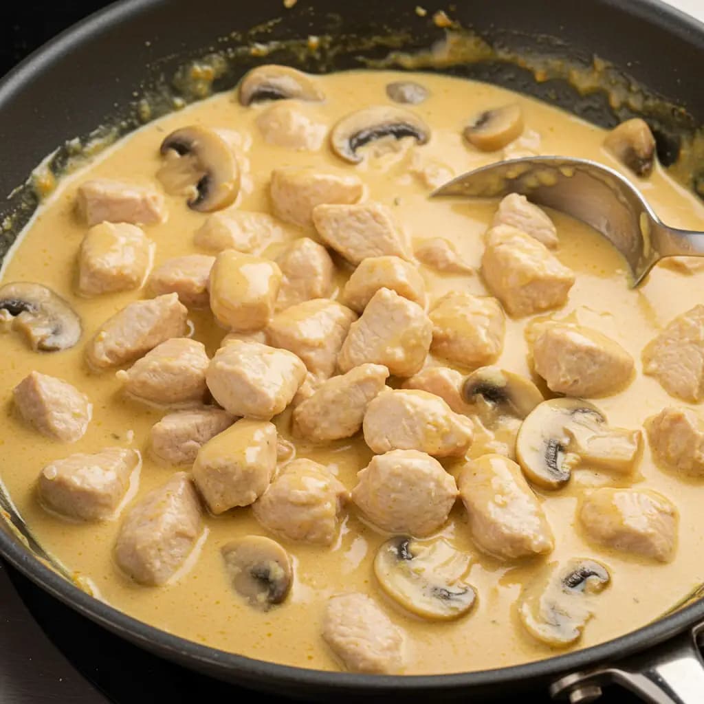 Receita de Estrogonofe de Peru