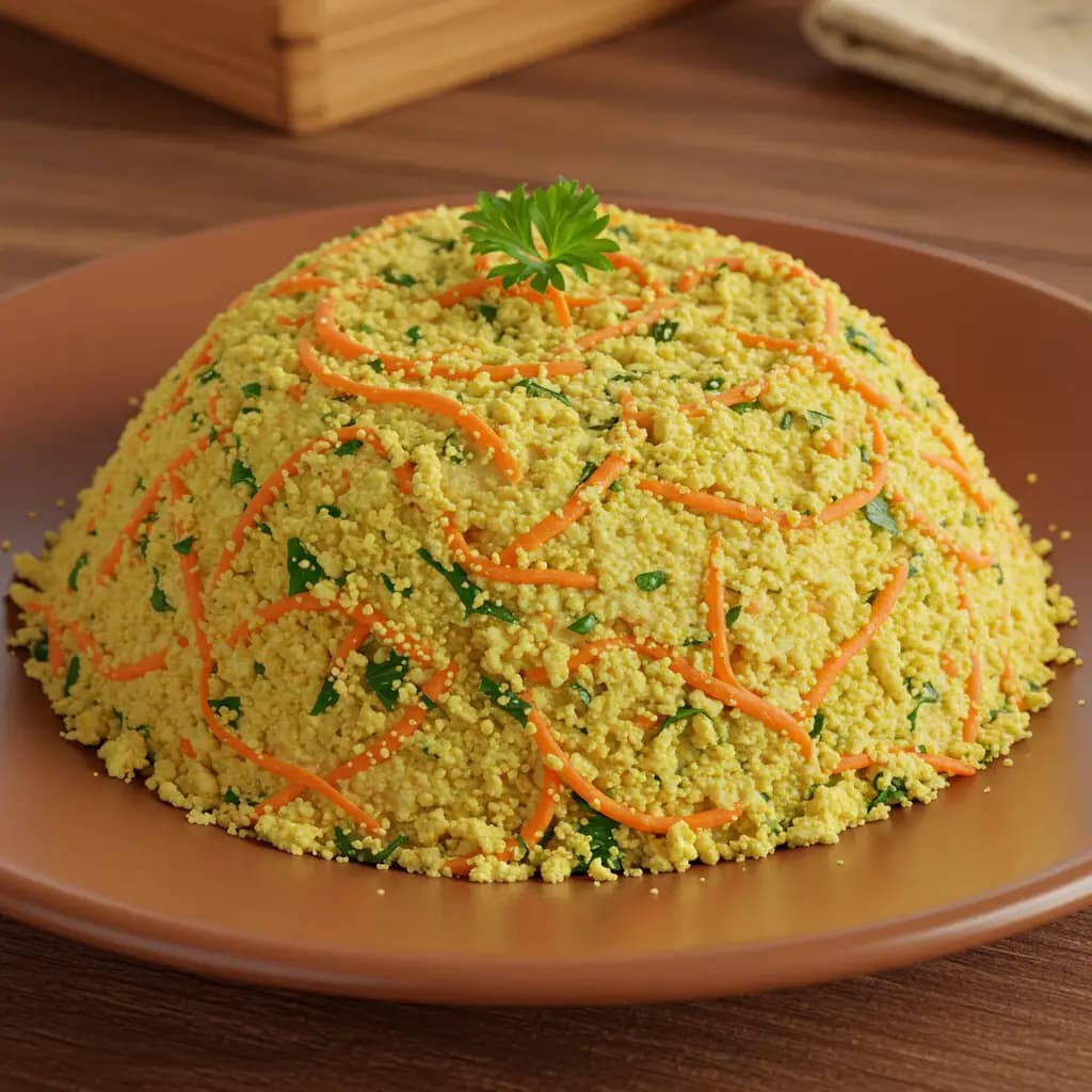Receita de Farofa de Cenoura