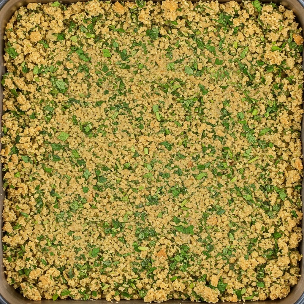 Receita de Farofa de couve
