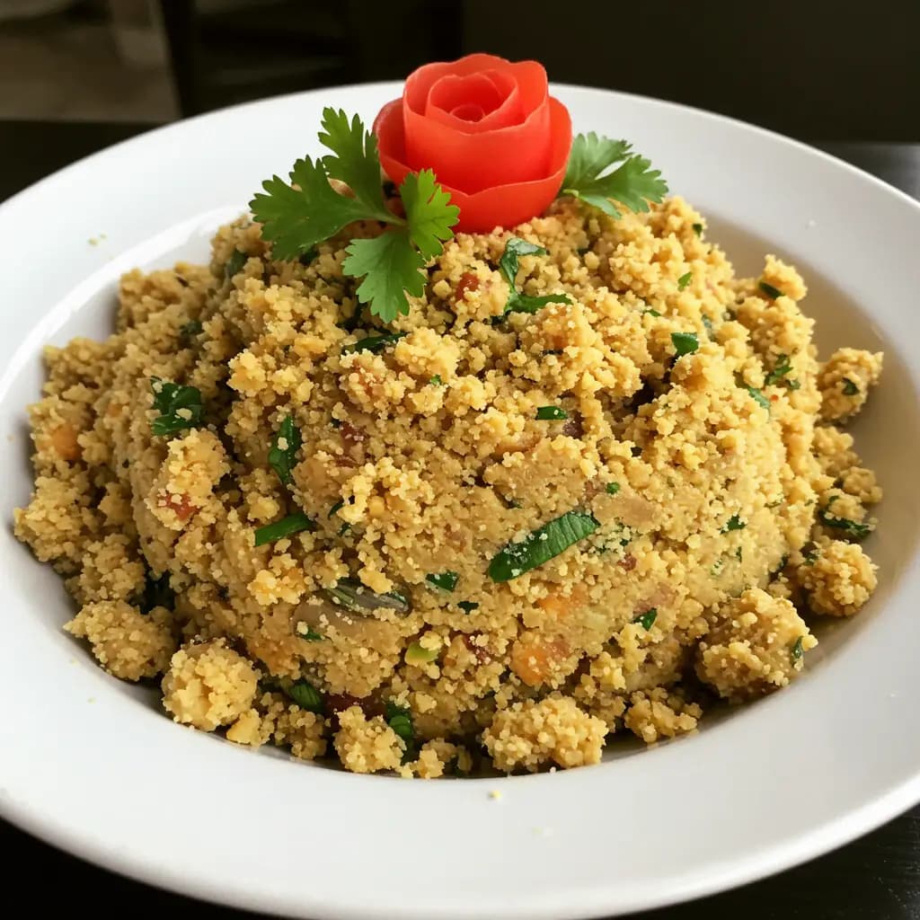 Receita de Farofa de Festa