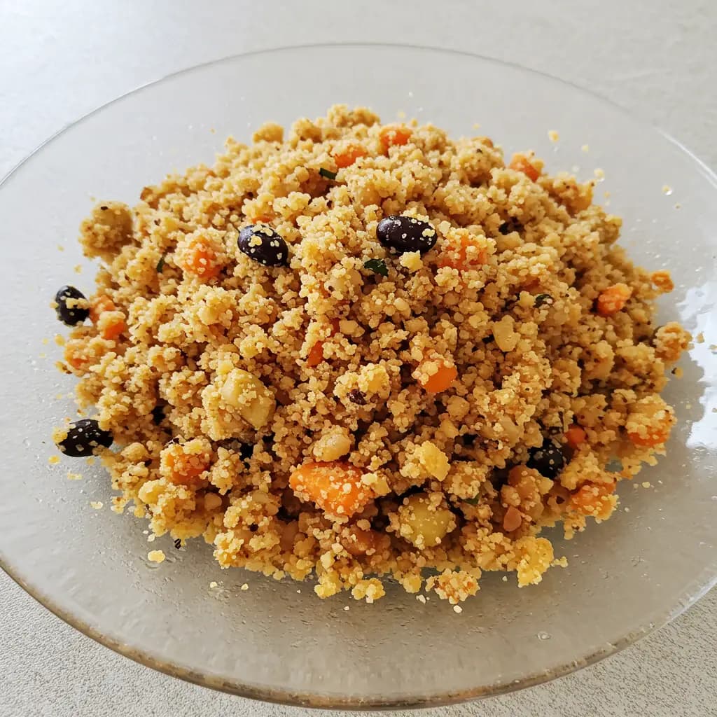 Receita de Farofa de Moela