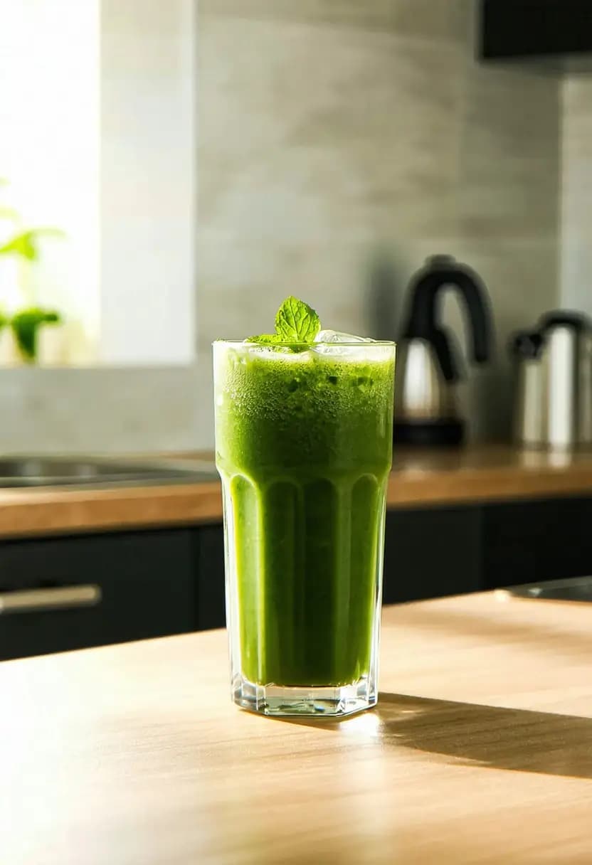 Receita de Suco Verde Rápido
