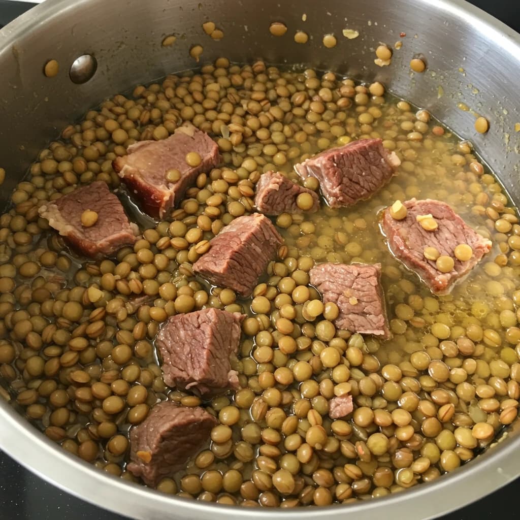 Receita de Feijoada de Lentilha