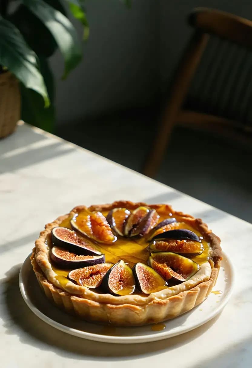 Receita de Torta de Figo e Mel