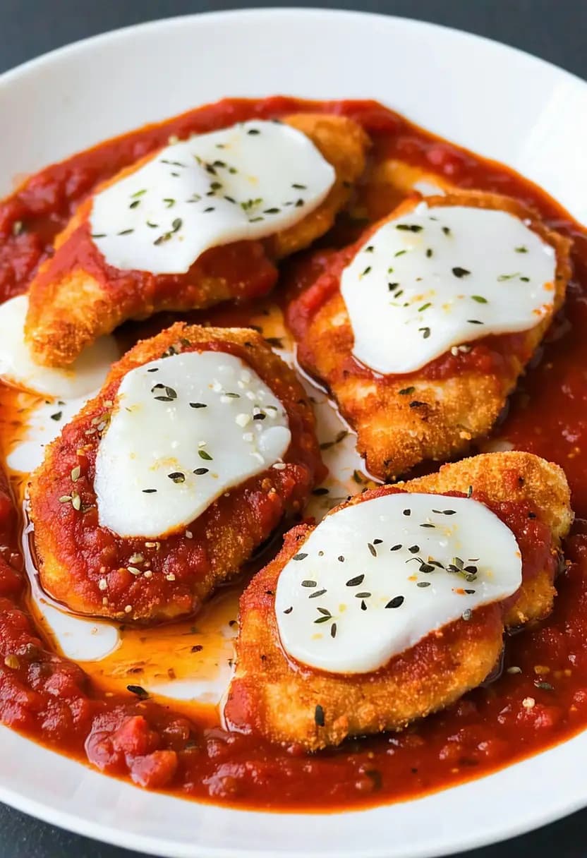 Receita de Filé de Frango à Parmegiana