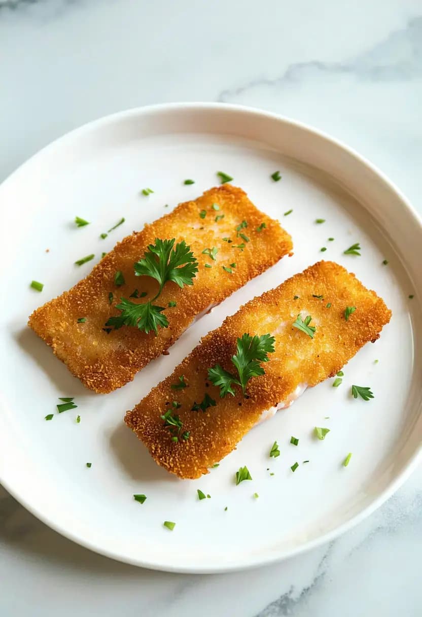 Receita de Filé de Panga à Milanesa