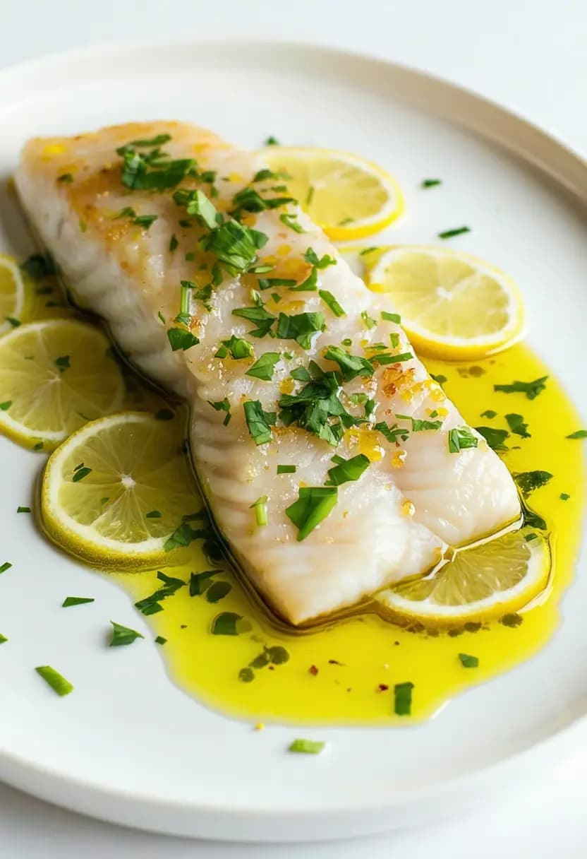 Receita de Filé de Peixe Assado com Limão