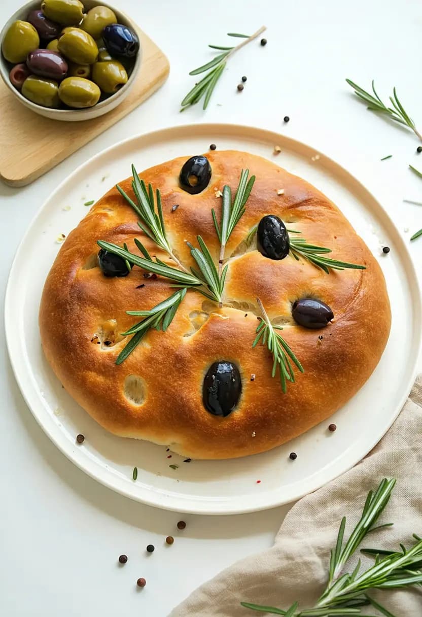 Receita de Focaccia Sem Glúten