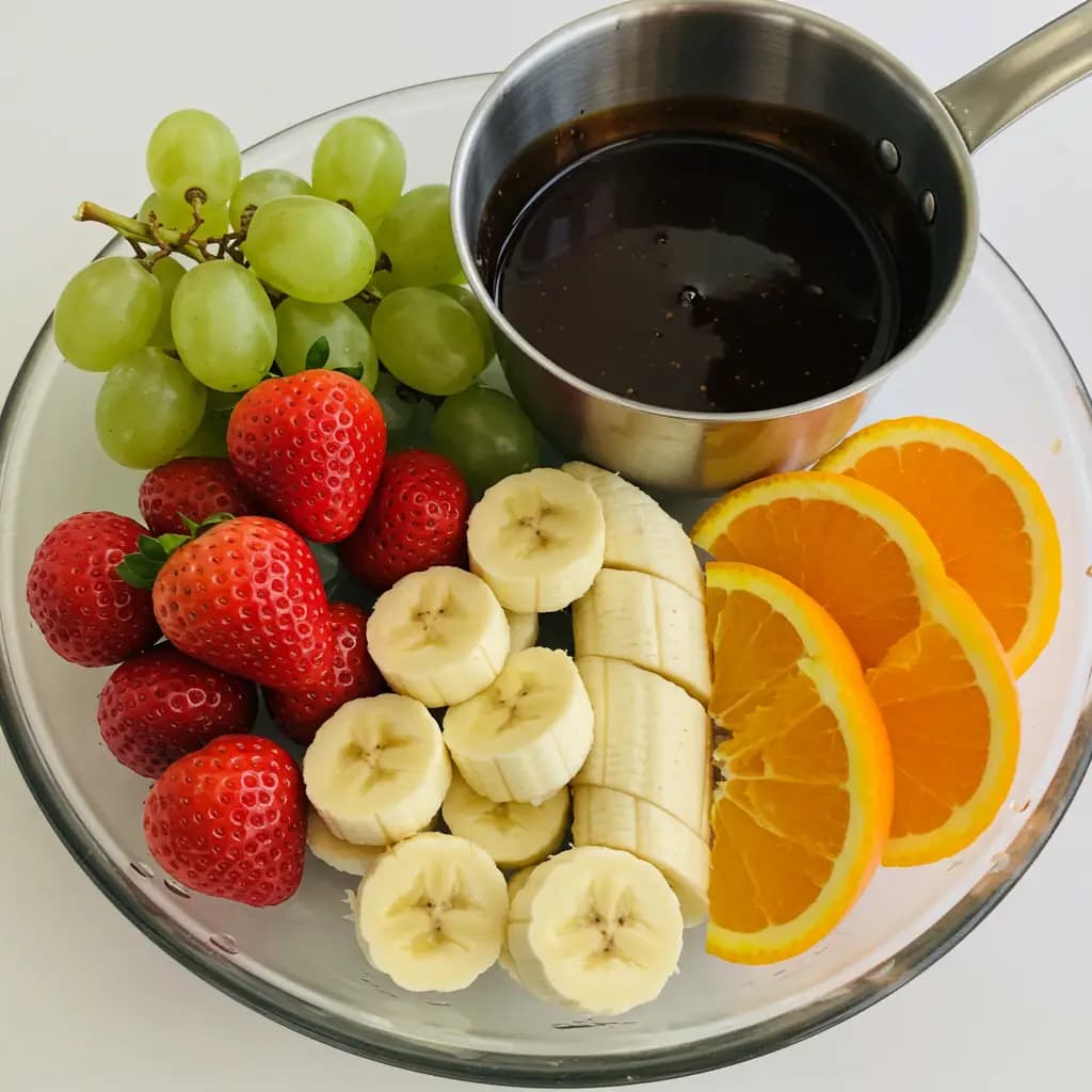 Receita de Fondue de chocolate