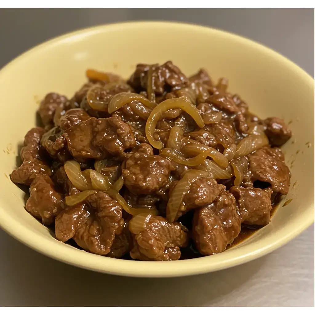 Receita de Fraldinha Acebolada