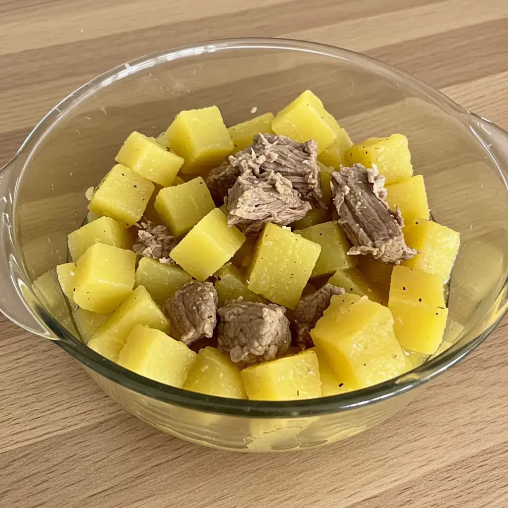 Receita de Frango com Mandioca