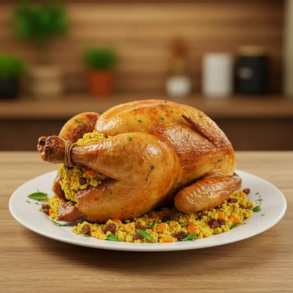 Receita de Frango de Natal