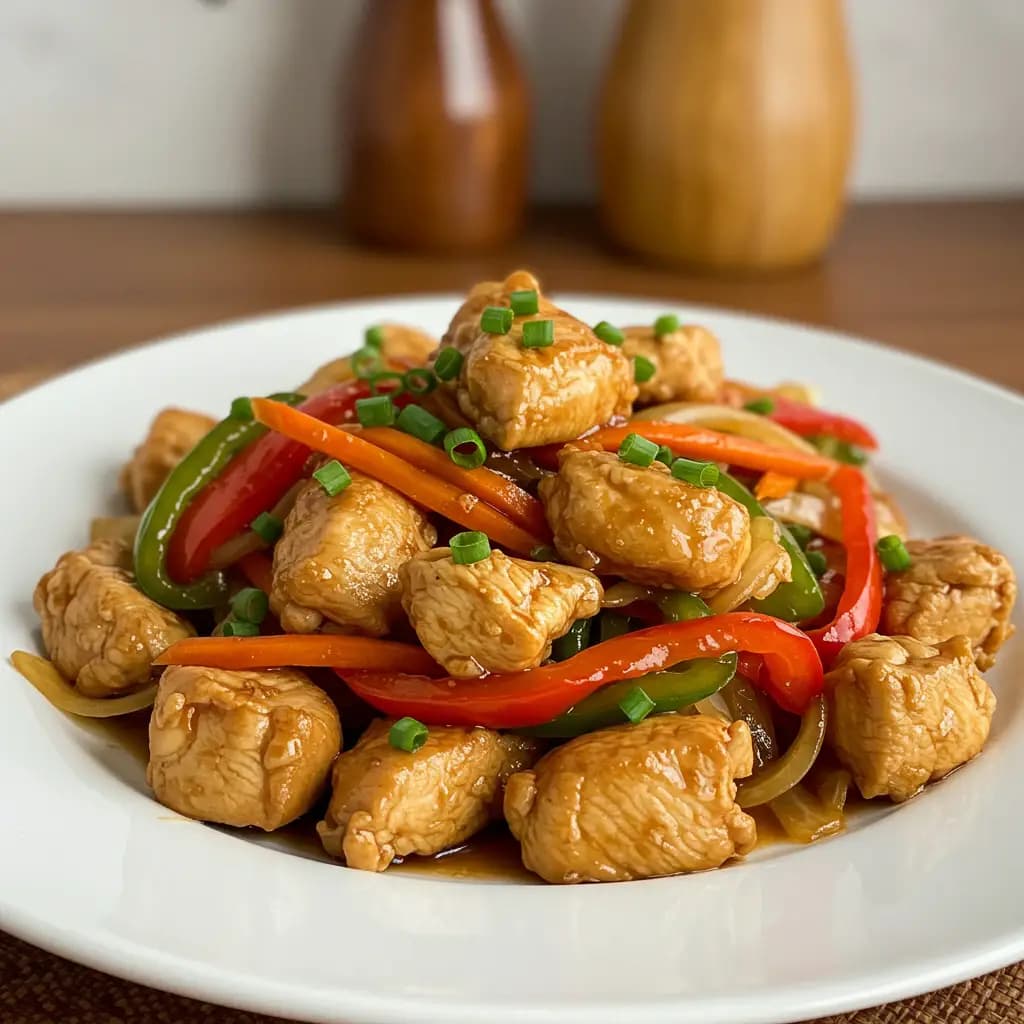 Receita de Frango Xadrez