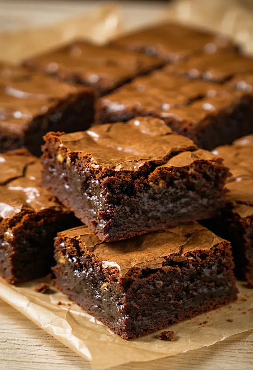 Receita de Brownies de Fudge