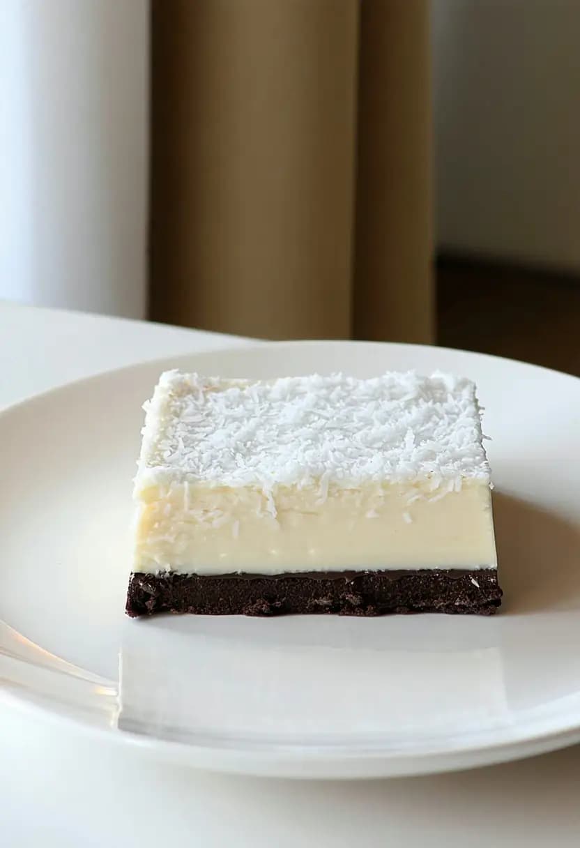 Receita de Gelado de Coco com Chocolate