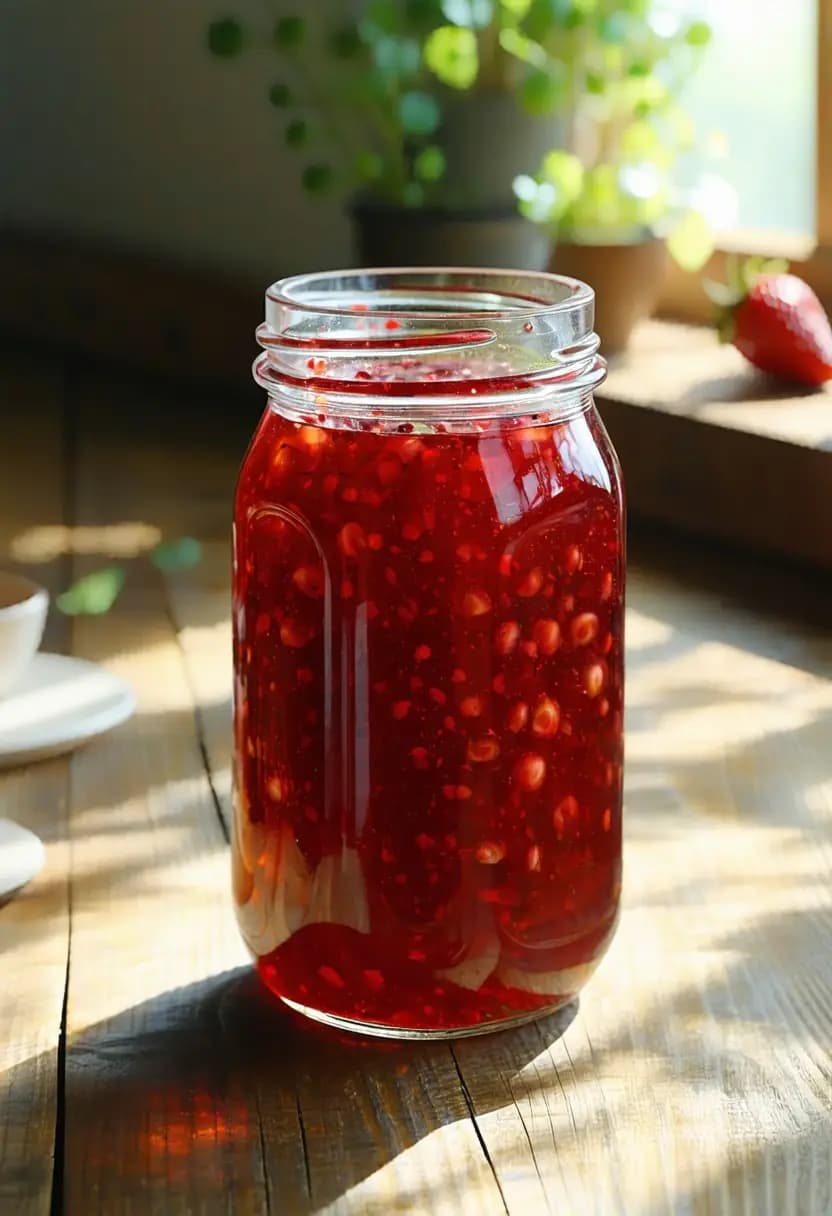 Receita de Geleia de Morango Congelado