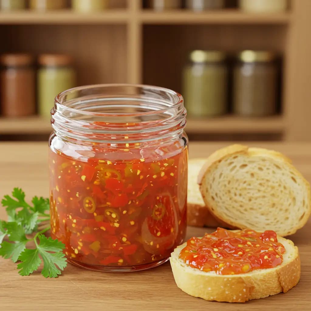 Receita de Geleia de pimenta