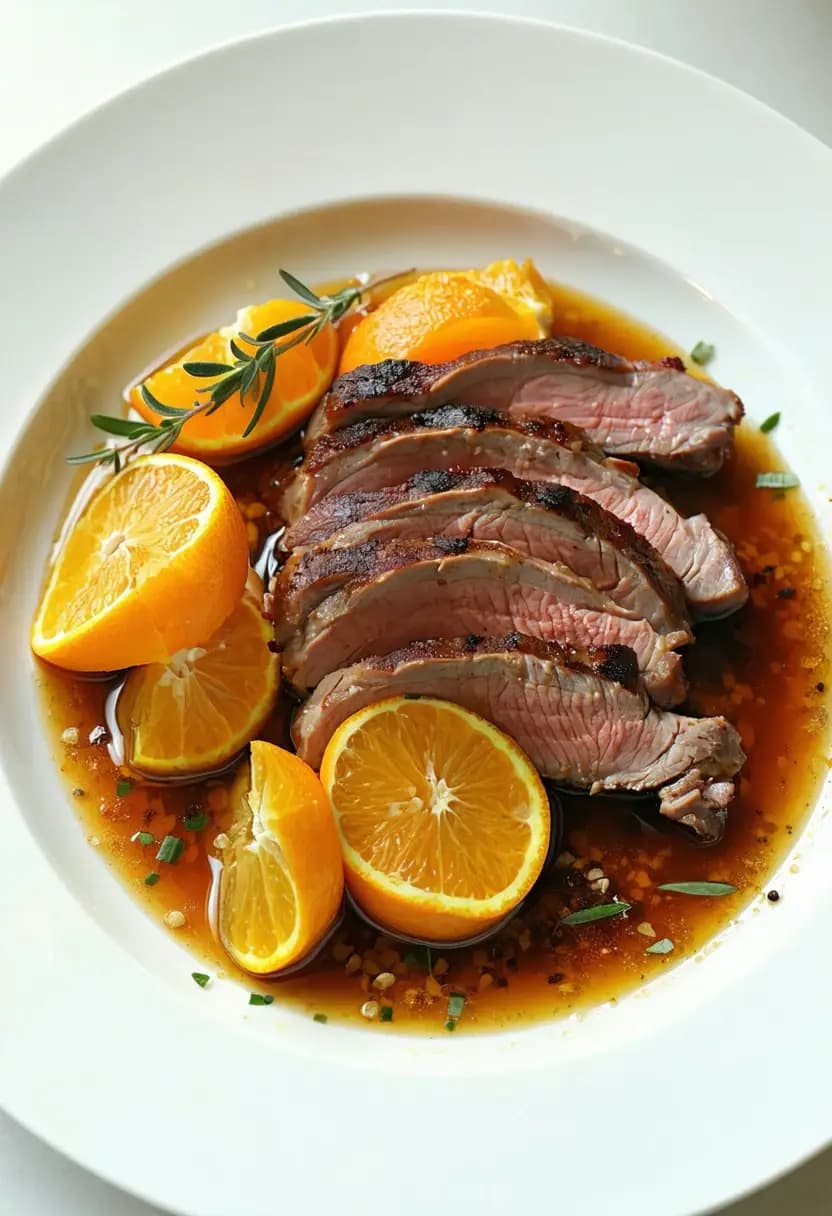 Receita de Pato Gourmet à l'Orange
