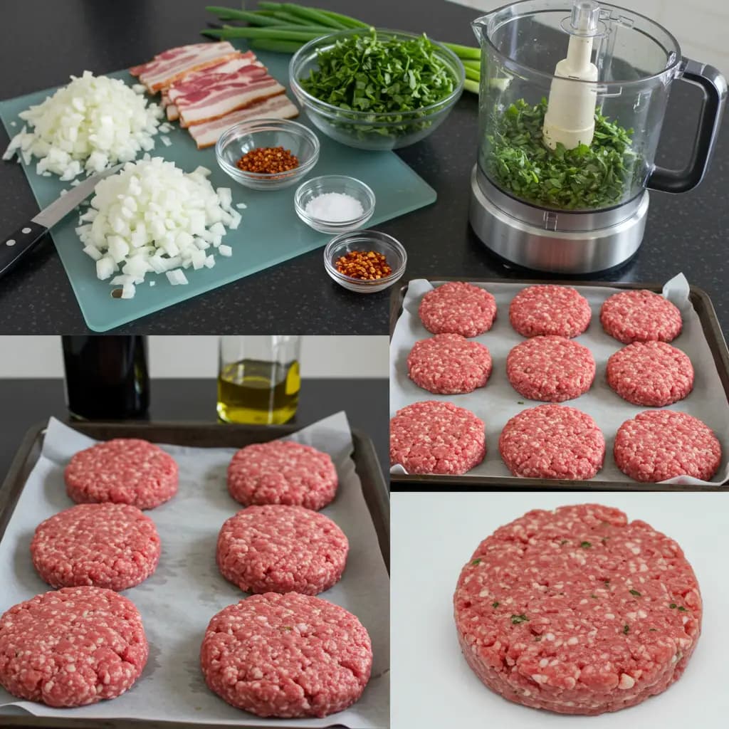 Receita de Hambúrguer Caseiro