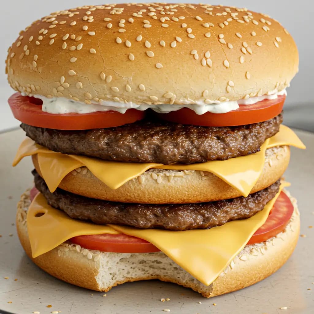 Receita de Hambúrguer Caseiro