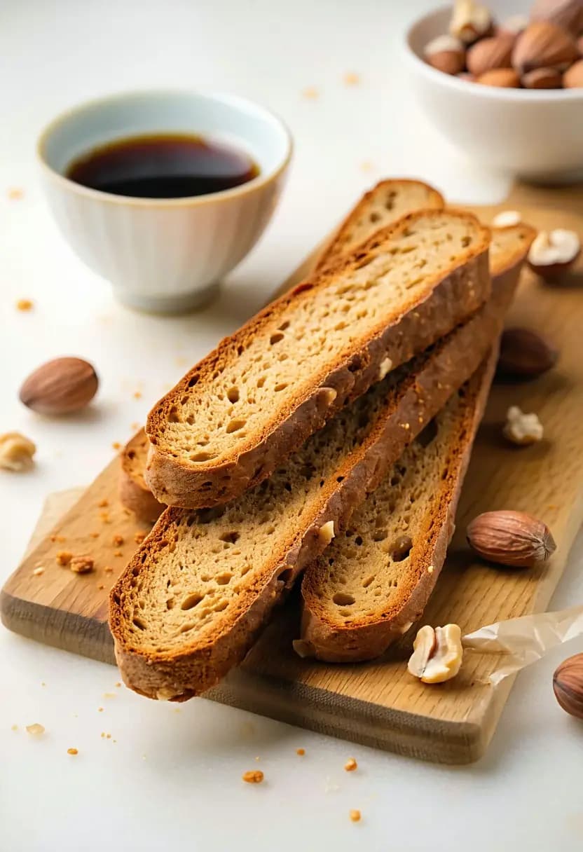 Receita de Biscotti de Avelã