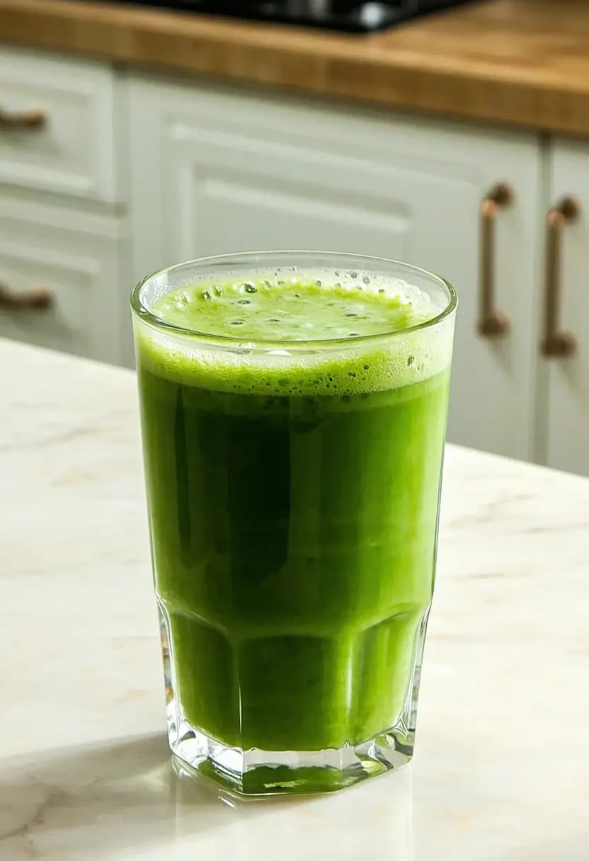 Receita de Suco Verde Saudável