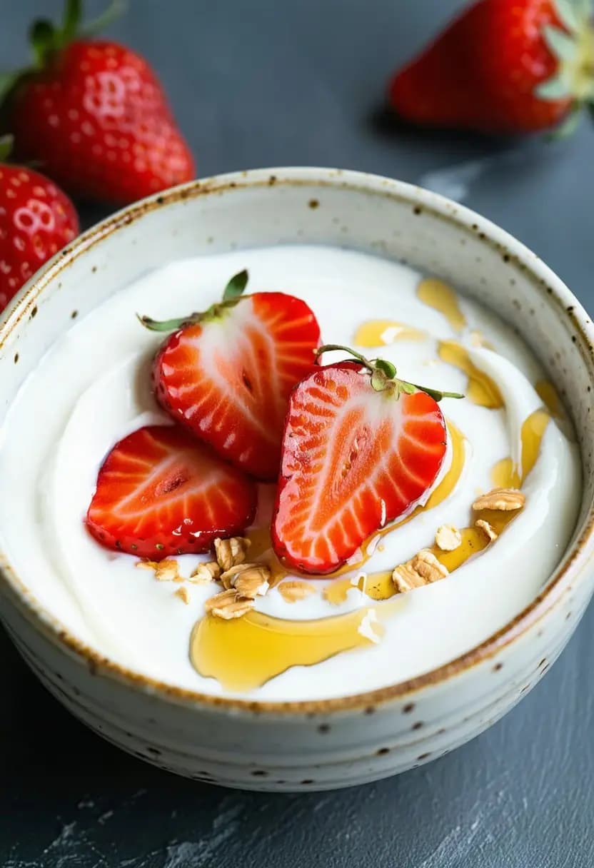 Receita de Iogurte Grego Caseiro