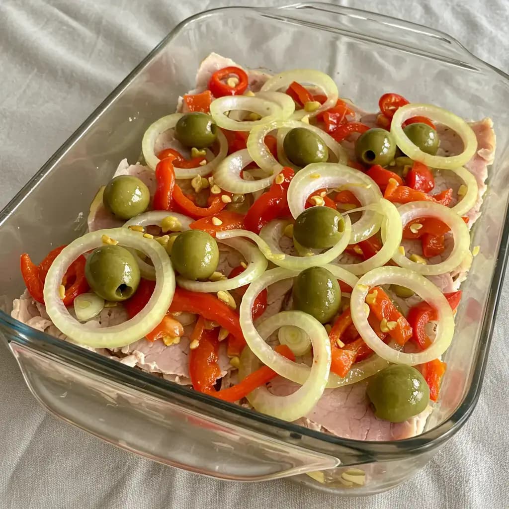Receita de Lagarto ao Vinagrete