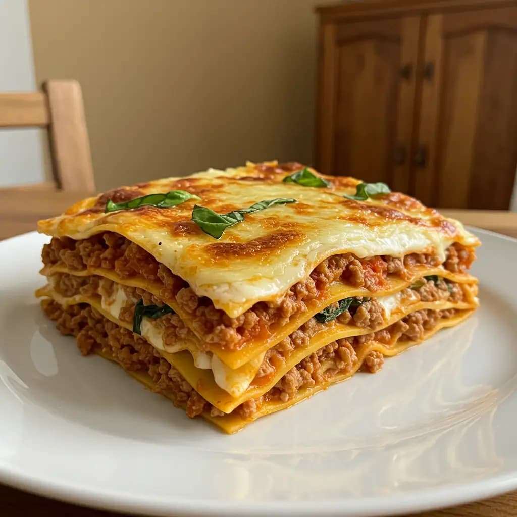Receita de Lasanha à bolonhesa