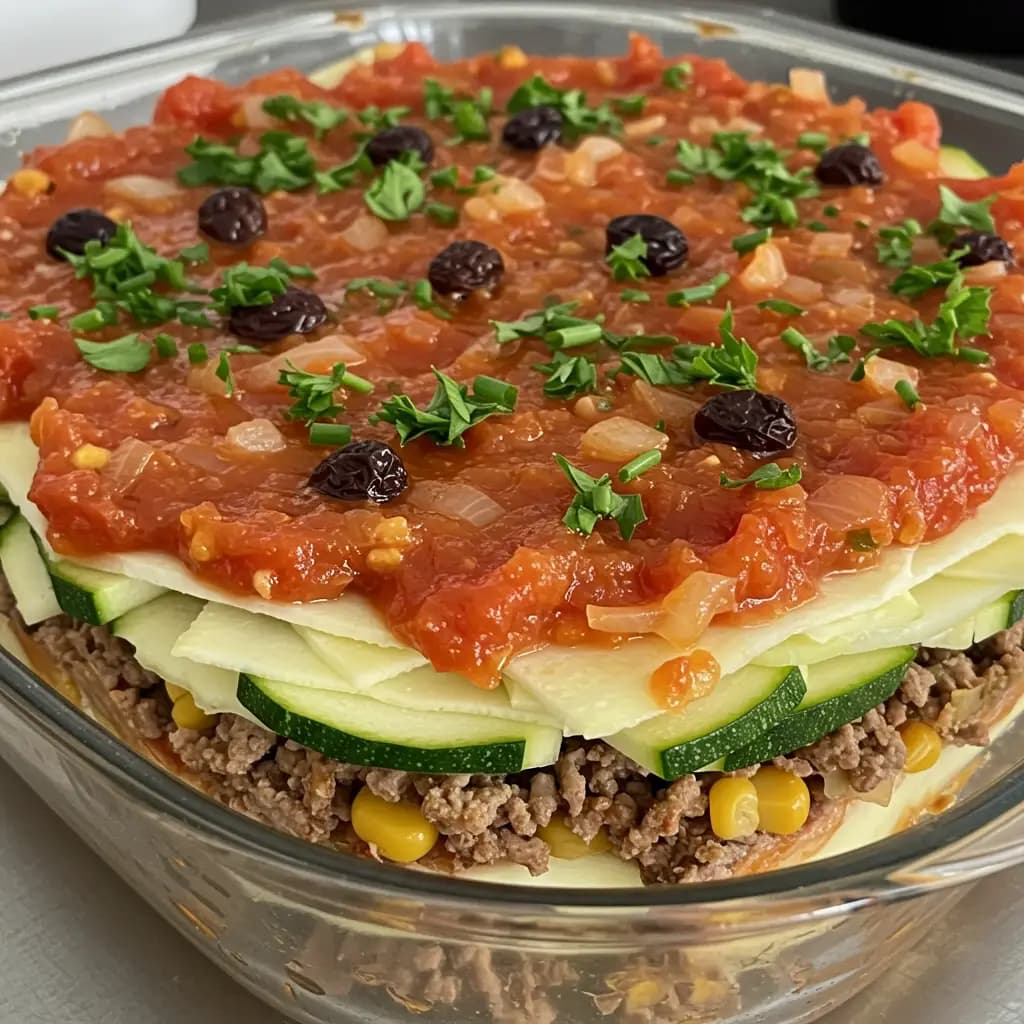 Receita de Lasanha de Abobrinha