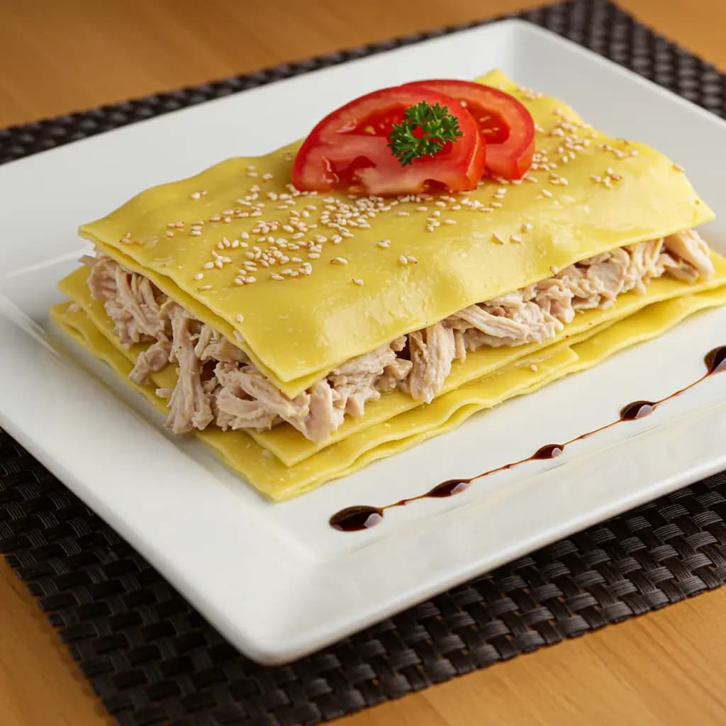 Receita de Lasanha de Bacalhau