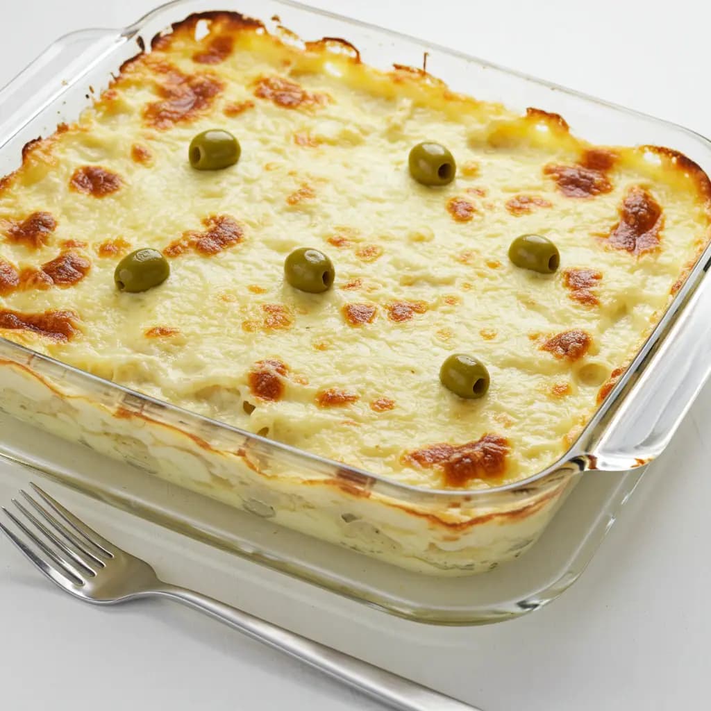 Receita de Lasanha de Bacalhau