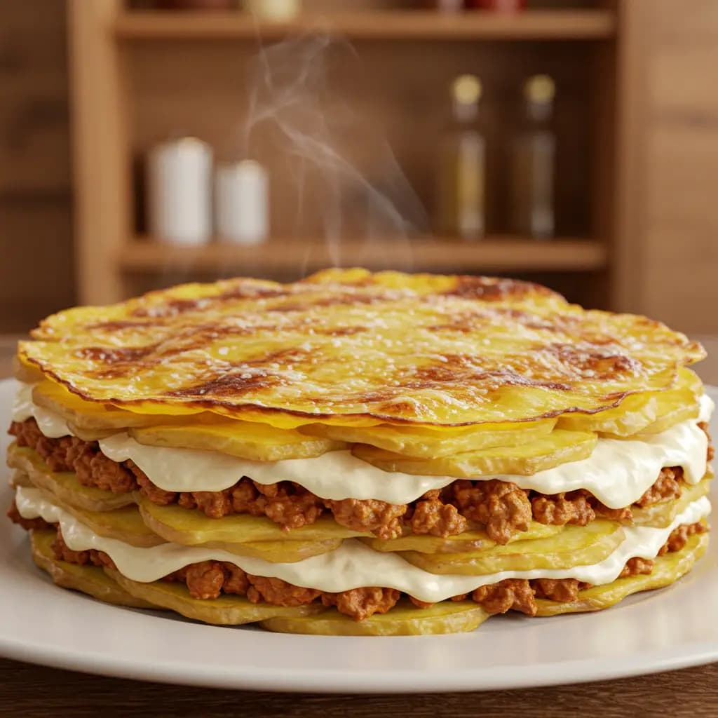Receita de Lasanha de Batata