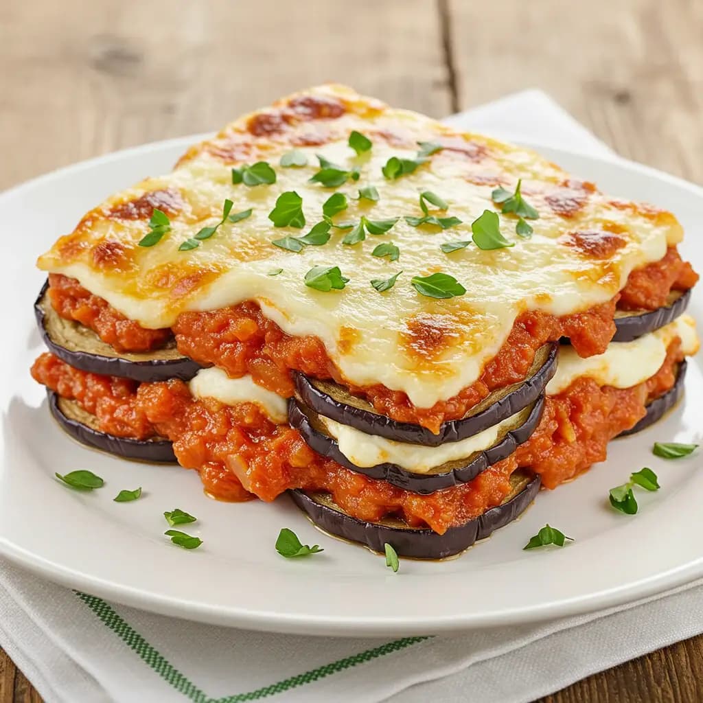 Receita de Lasanha de Berinjela
