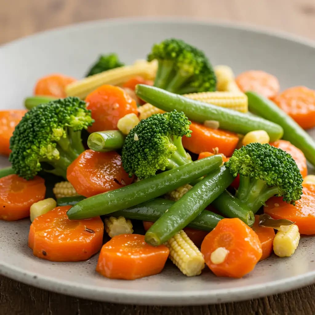 Receita de Legumes na Manteiga