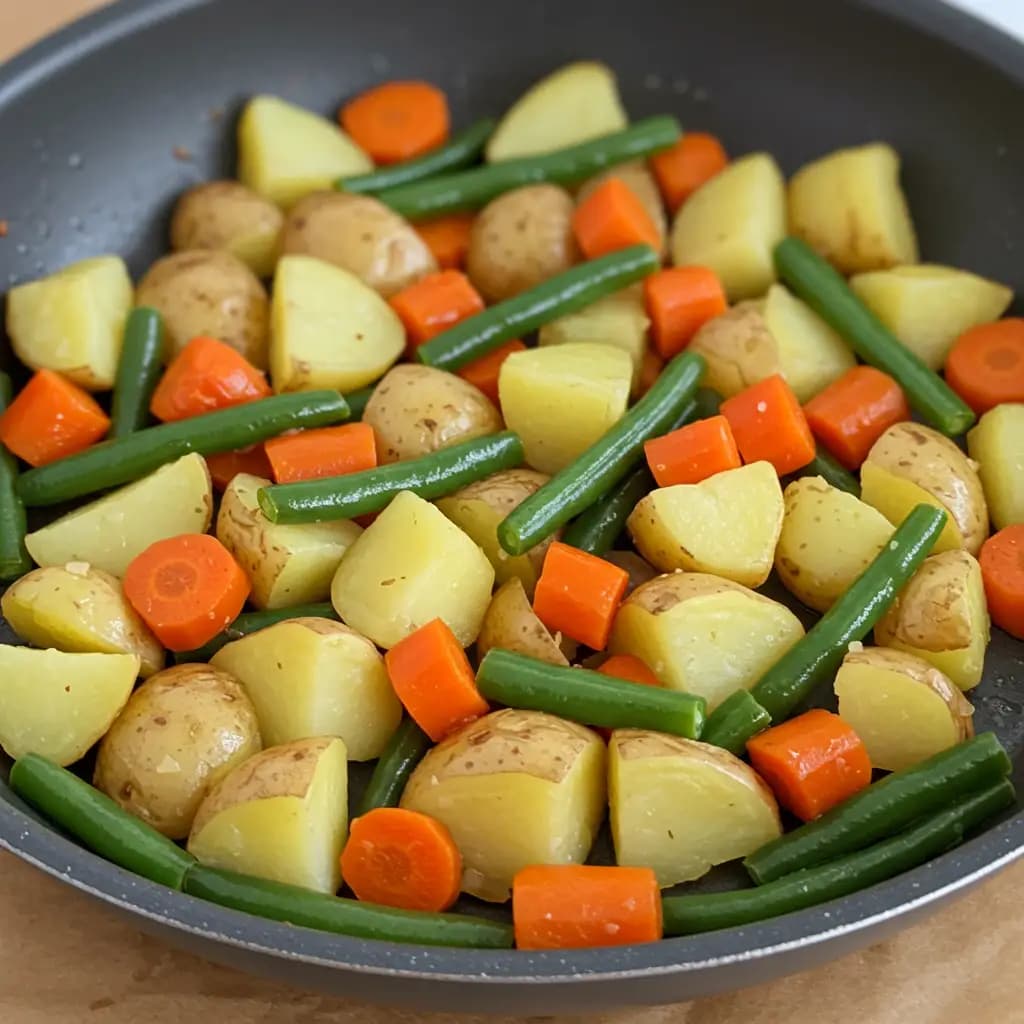 Receita de Legumes Salteados