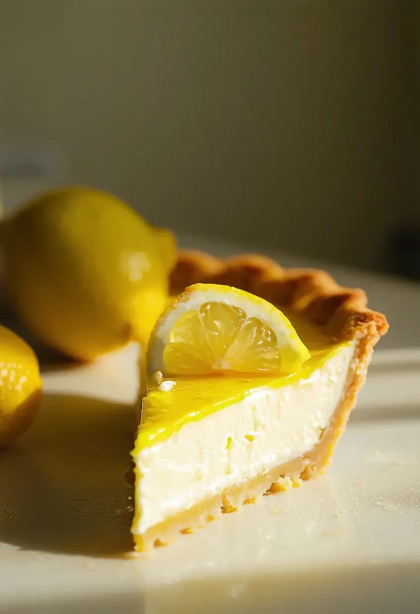 Receita de Torta de Creme de Limão