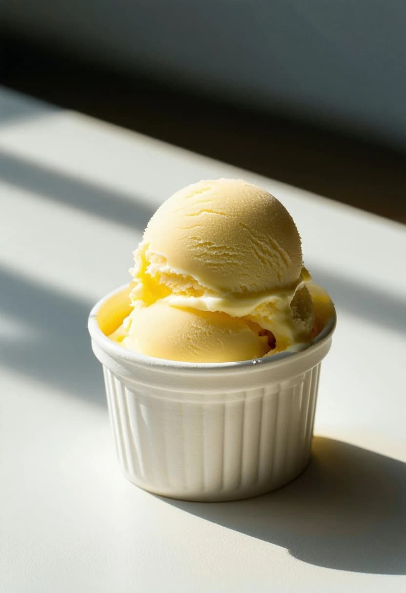 Receita de Gelato de Limão