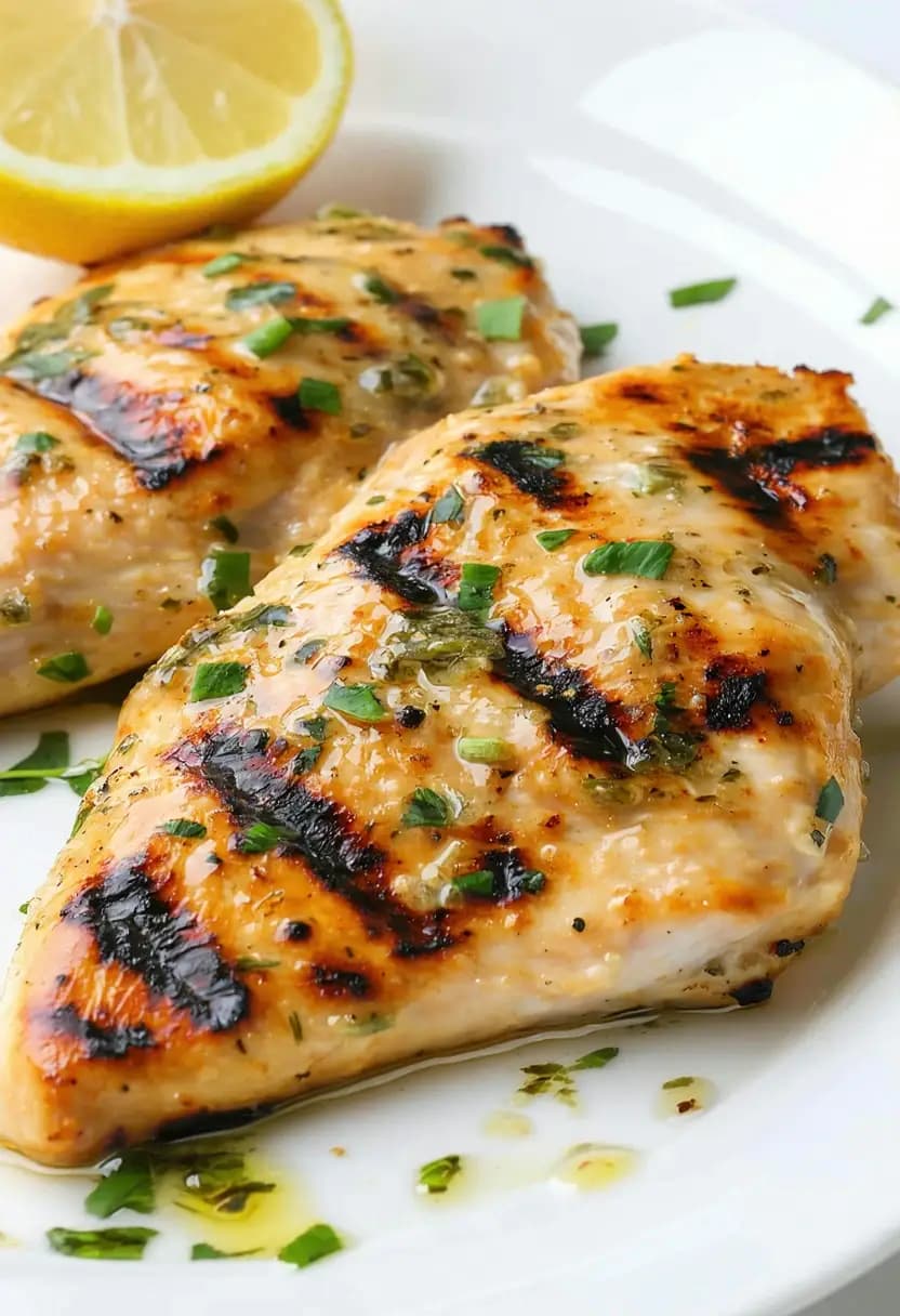 Receita de Frango Grelhado com Limão e Ervas