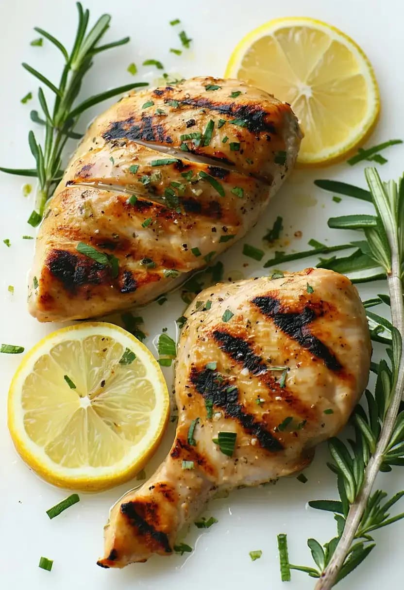 Receita de Frango Grelhado com Ervas e Limão