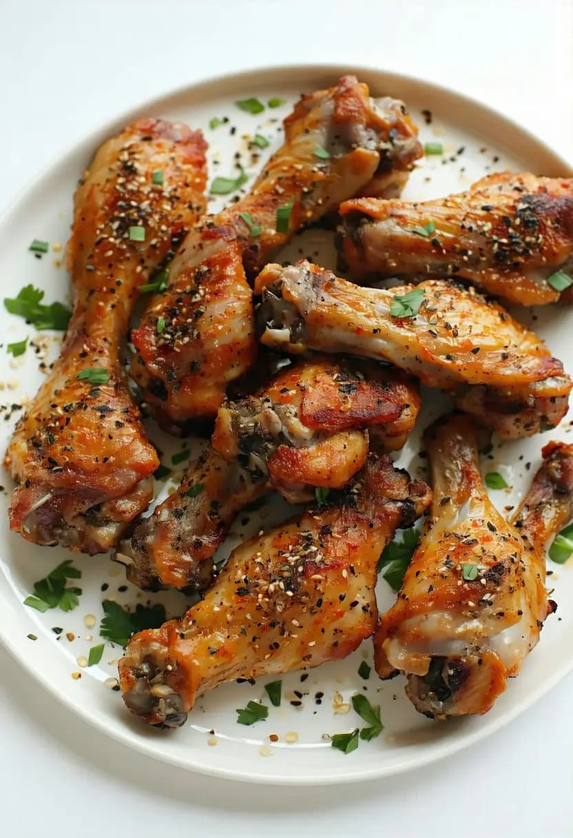 Receita de Asinhas de Frango com Limão e Pimenta