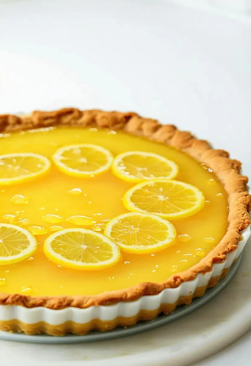 Receita de Torta de Limão